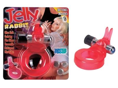 WATERPROOF JELLY RABBIT COCK RING